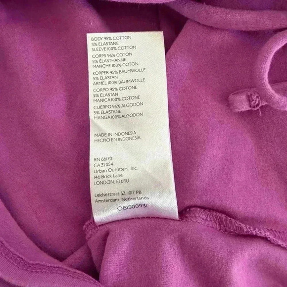 Women's Maeve Anthropologie Purple Rouched Butterfly Short Sleeve Blouse Size XS - Picture 9 of 10